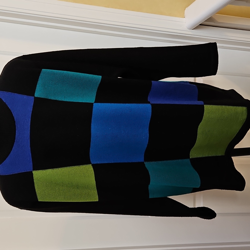 TESORI Colorful colorblock Sweater - S